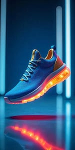 Lamelo Ball Shoes Blue And Gold