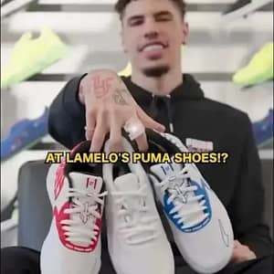 Lamelo Ball Shoes All White