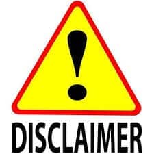 Disclaimer
