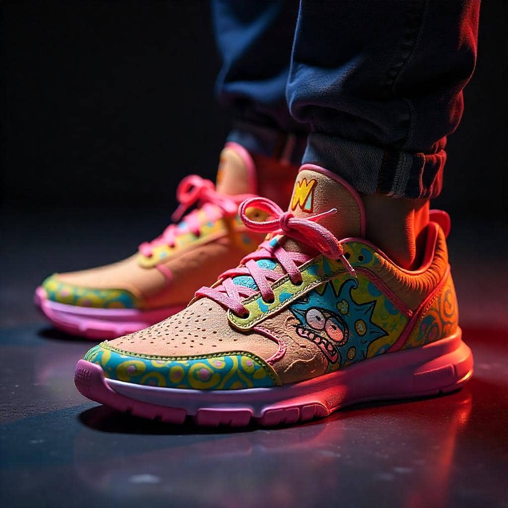 LaMelo Ball Shoes Rick and Morty 