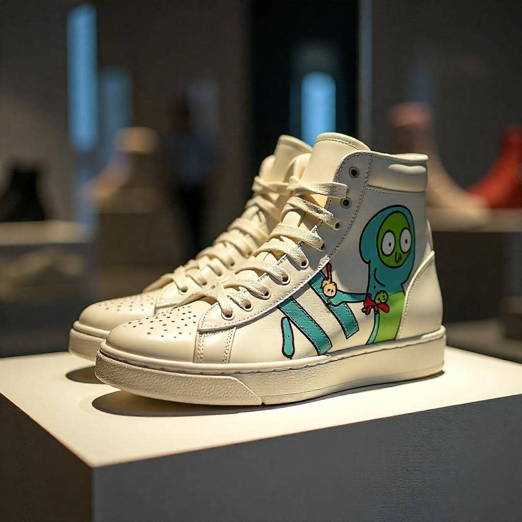 LaMelo Ball Shoes Rick and Morty